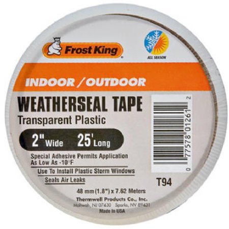 THERMWELL PRODUCTS Thermwell T94H 2 in. x 25 ft. Weatherproofing Tape TH575006